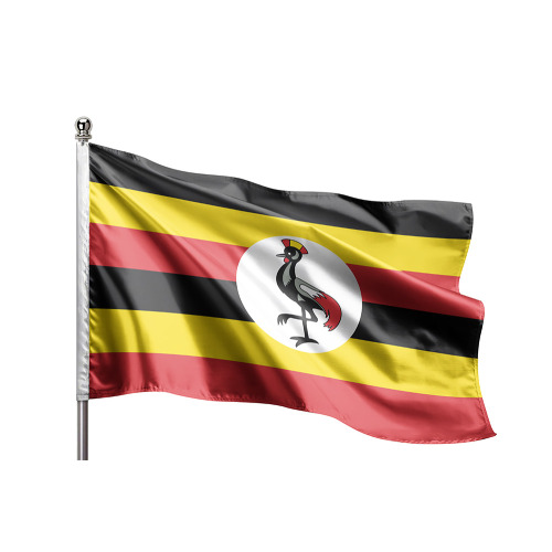 Uganda Gönder Bayrağı
