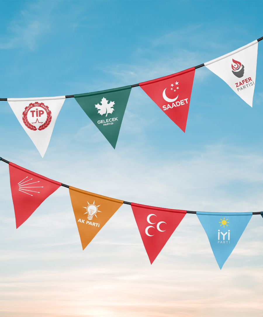 Siyasi Parti Bayrakları